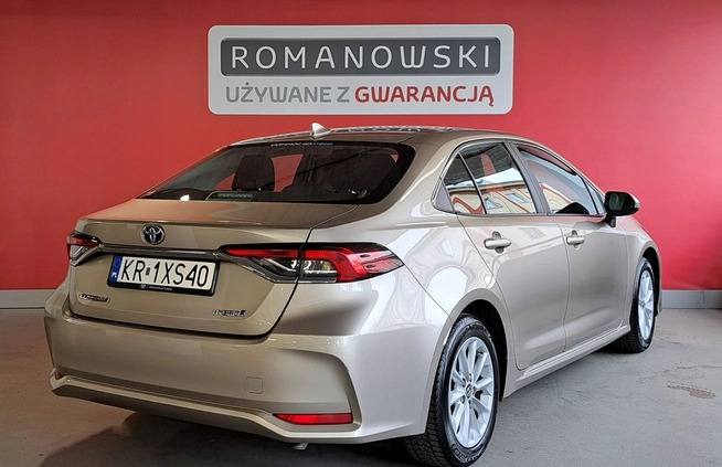 Toyota Corolla cena 97780 przebieg: 38637, rok produkcji 2022 z Kraków małe 436